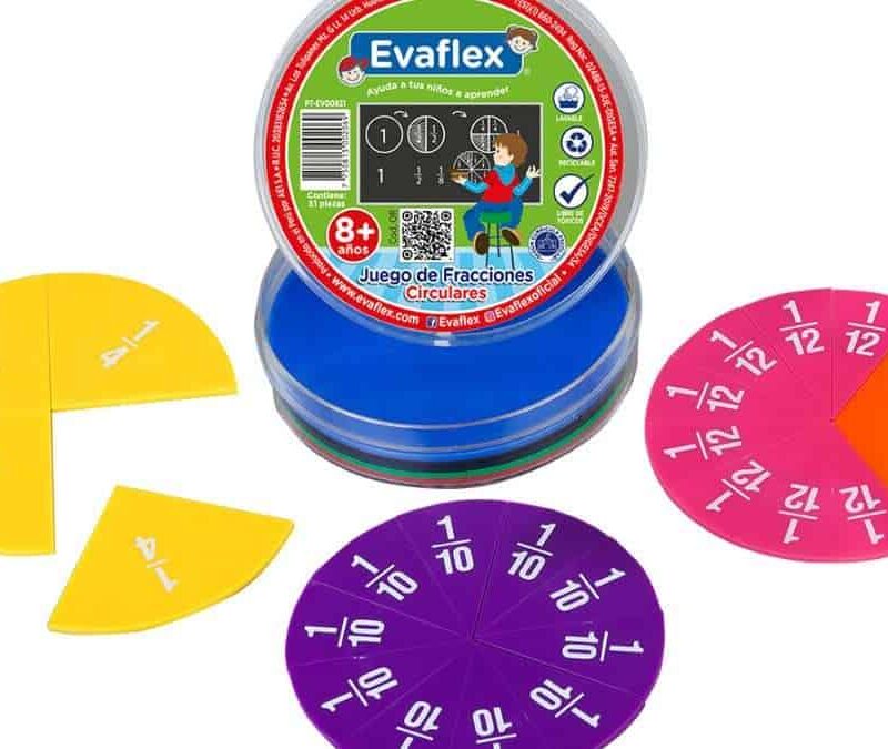 JUEGO DE FRACCIONES CIRCULARES  EVAFLEX     EV00831