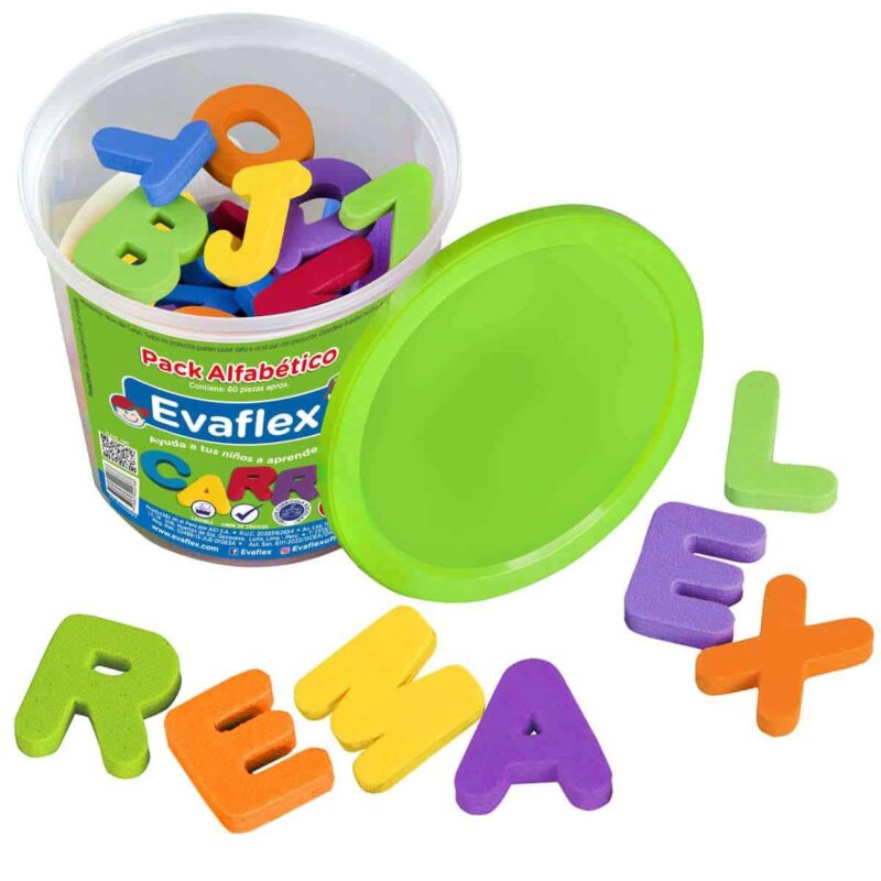 PACK ALFABETICO EVAFLEX        EV00293