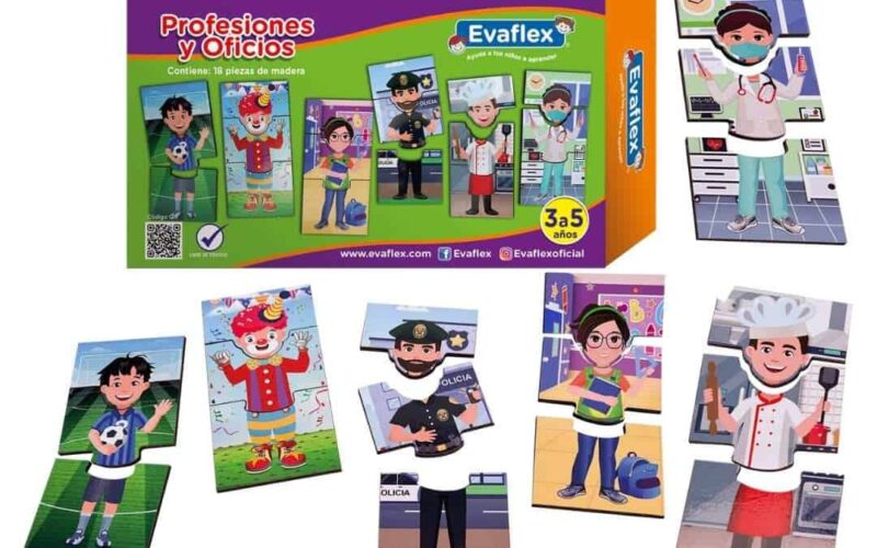 JUEGO DE PROFESIONES EVAFLEX   EV00642