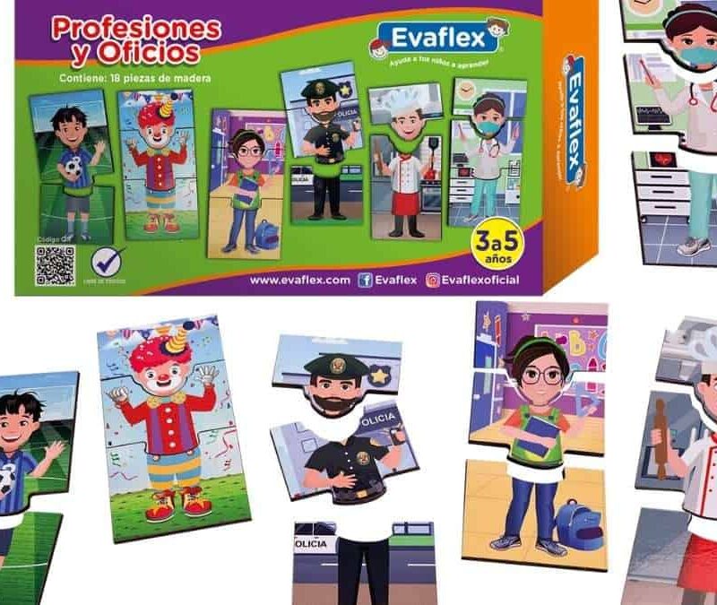JUEGO DE PROFESIONES EVAFLEX   EV00642