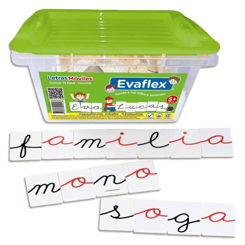 LETRAS MOVILES   EVAFLEX        EV00829