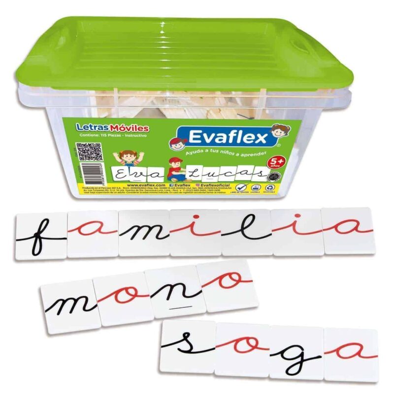 LETRAS MOVILES   EVAFLEX        EV00829