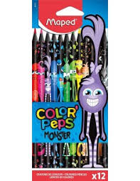 COLOR MAPED PLAST BLACK MONSTER X12  862612