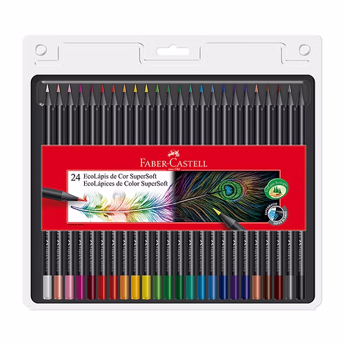 COLOR FABER X 24 SUPERSOFT        120724