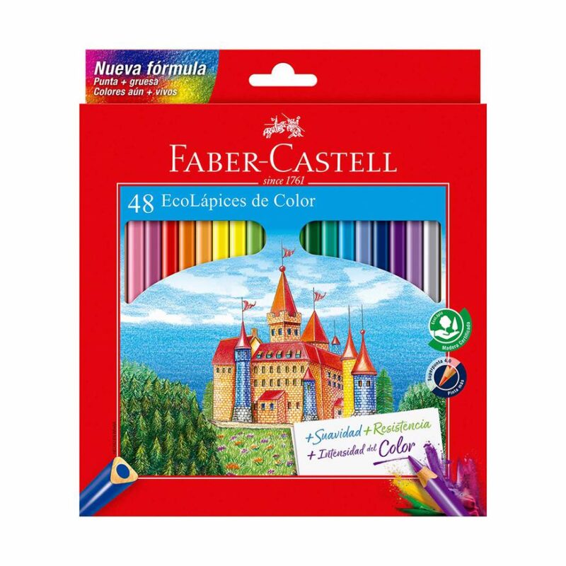 COLOR FABER X 48 LARGOS E/CARTON