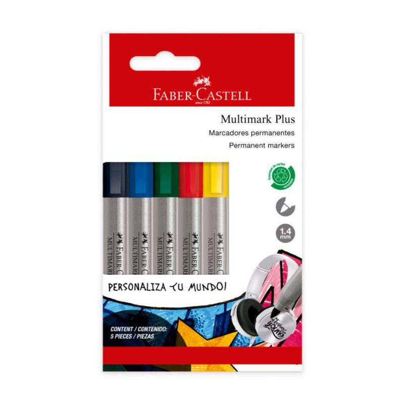PLUMON FABER MULTIMARK X 5 BASICOS   153934